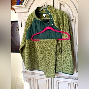 J Crew Leggings & Matching Sweatshirt